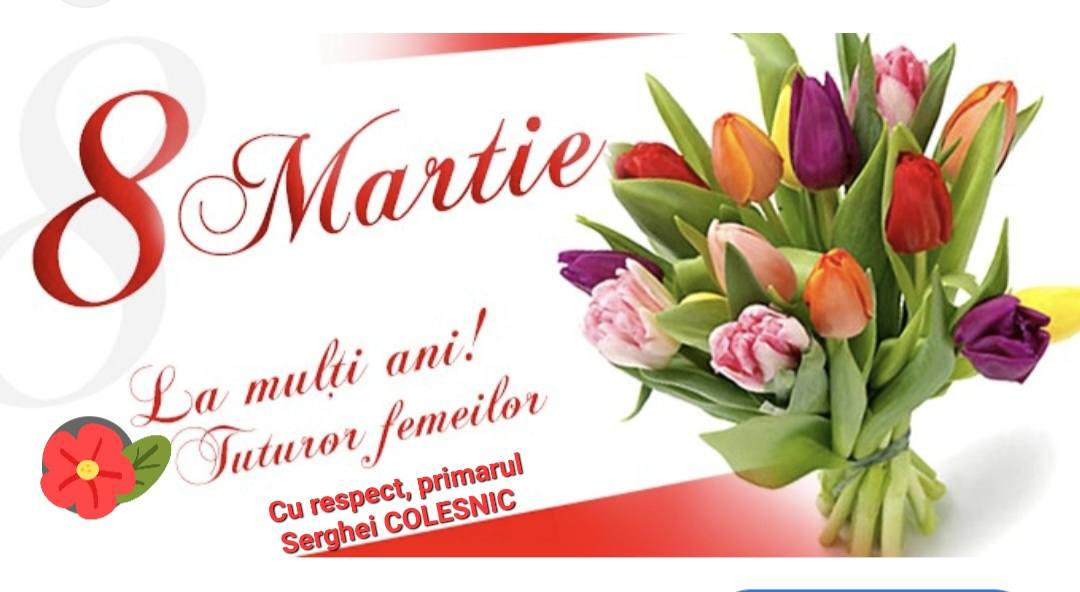 La mulți ani tuturor femeilor din comuna Albinețul Vechi de Ziua Femeii!