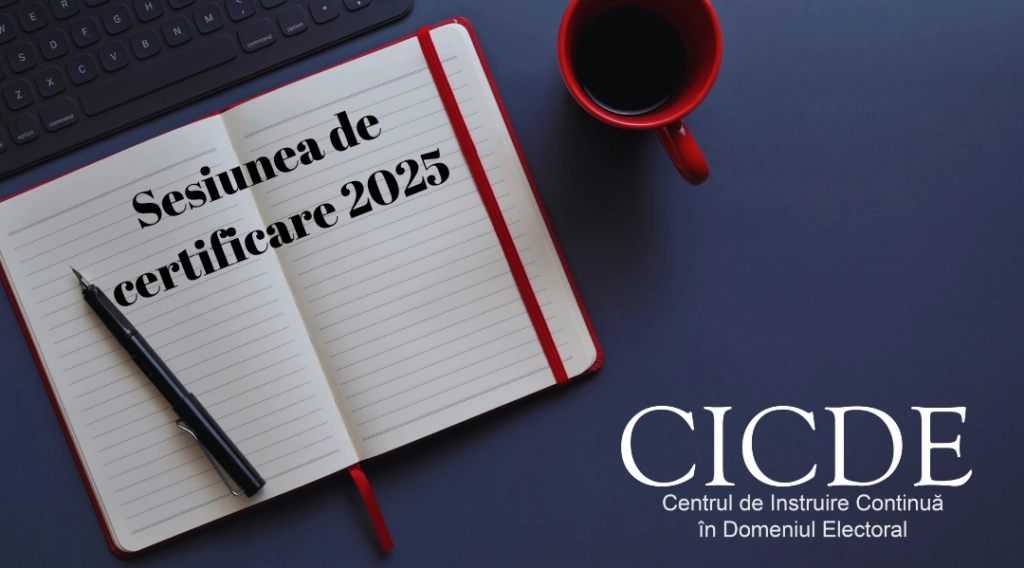 CICDE anunță despre începutul sesiunii de certificare 2025